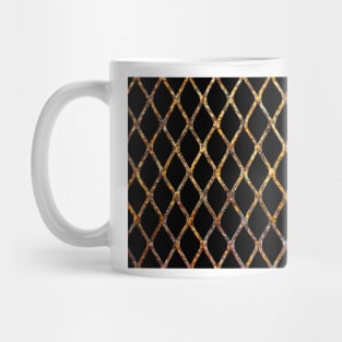 Rusty Corrugated Mesh Mug